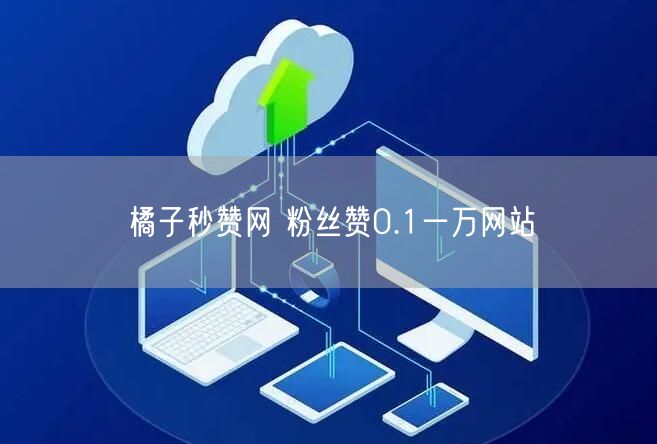 橘子秒赞网 粉丝赞0.1一万网站