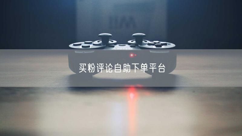 买粉评论自助下单平台
