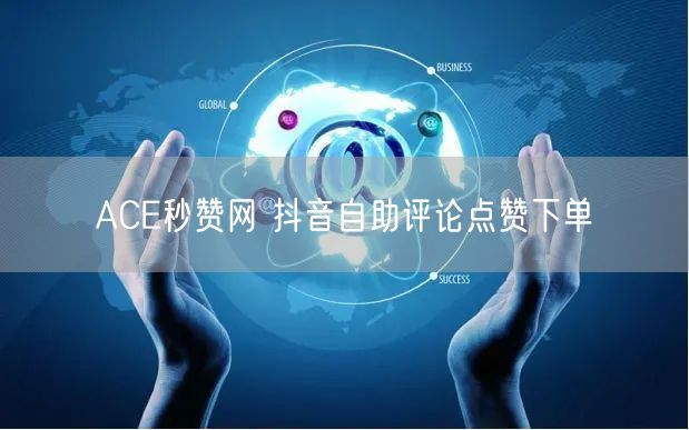 ACE秒赞网 抖音自助评论点赞下单