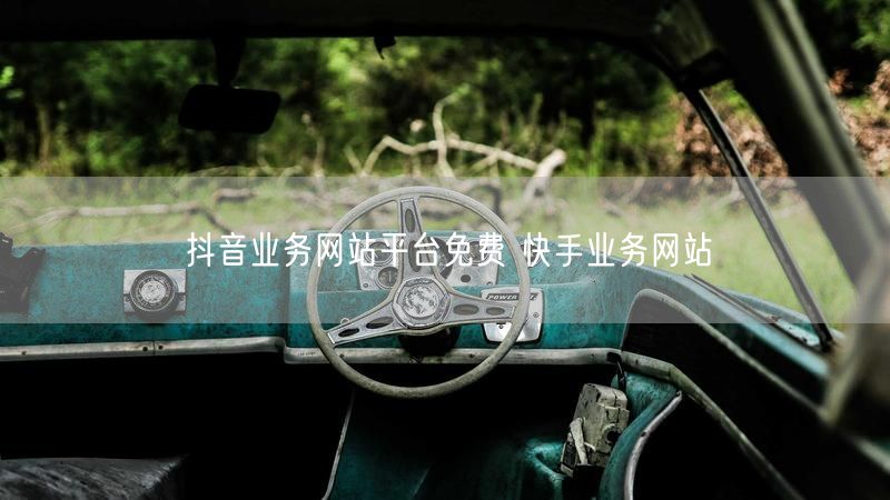 抖音业务网站平台免费 快手业务网站
