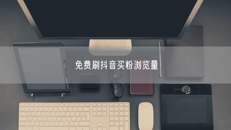 免费刷抖音买粉浏览量